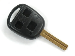 Yüksek kalite uzaktan araba anahtarı kabuk durumda 3 düğmeler için yedek LEXUS kısa bıçak araba anahtarı - Product Image 3
