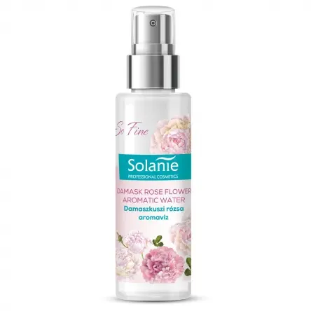 Solanie-cosméticos profesionales, So Fine Damask, Rosa flor, agua aromática, 100 ml, OEM/ODM