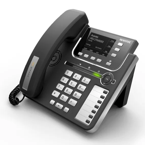 VOIP SIP téléphone IP de bureau PHA20 téléphone d'affaires HD voix ip téléphone pour hôtel WiFi téléphone IP