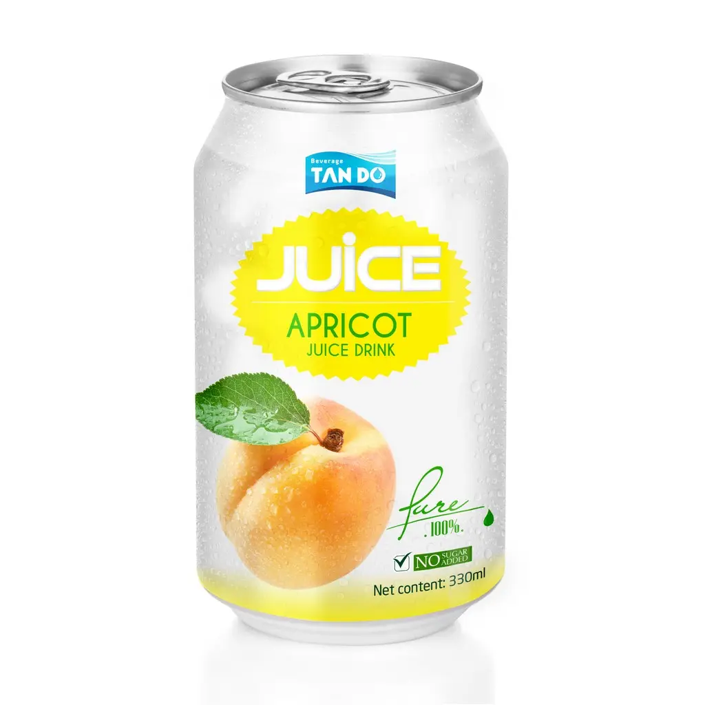330ml מיץ תפוחים מותג שם Naturalfruitjuicebrands NFC מווייטנאם פירות טרופיים