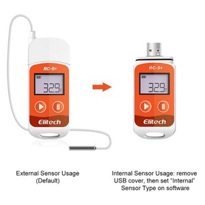 PDF USB Temperature <strong>Data</strong> <strong>Logger</strong> ROKTOOLS LCD Visual Display Optional <strong>External</strong> or Internal <strong>Sensor</strong> - Product Image 3