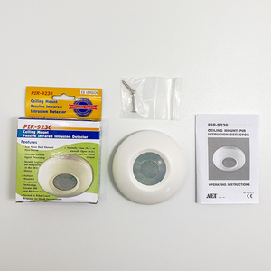 PIR-9236 PIR Motion <strong>Sensor</strong> Alarm <strong>System</strong> 12VDC Detector Wide Angle <strong>Detection</strong> Range