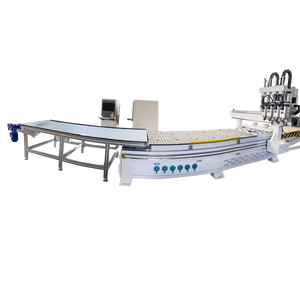 ATC CNC Router for Furnitures Cabinets Making With <strong>Auto</strong> <strong>Loading</strong> <strong>Unloading</strong> <strong>System</strong>