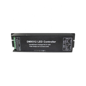 DC12-24V 4 * 4A 4ch dijital tüp DMX 512 led dekoder led denetleyici - Product Image 4