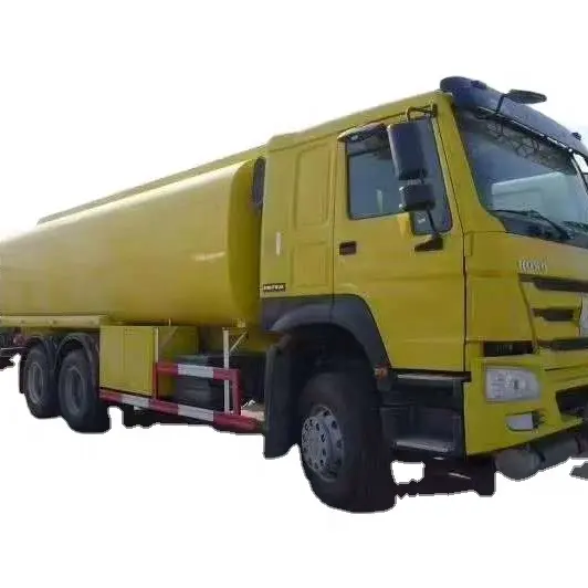 Gebrauchte HOWO 6x4 Kraftstoff tankwagen, 30 Kubikmeter zu verkaufen