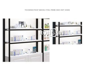 Tủ Trưng Bày Bằng Gỗ Trắng Hiện Đại Cho Cửa Hàng Mỹ Phẩm Phù Hợp Với Ngăn Kéo Beauty Showcase Cửa Hàng Đồ Nội Thất Cung Cấp Mỹ Phẩm - Product Image 4