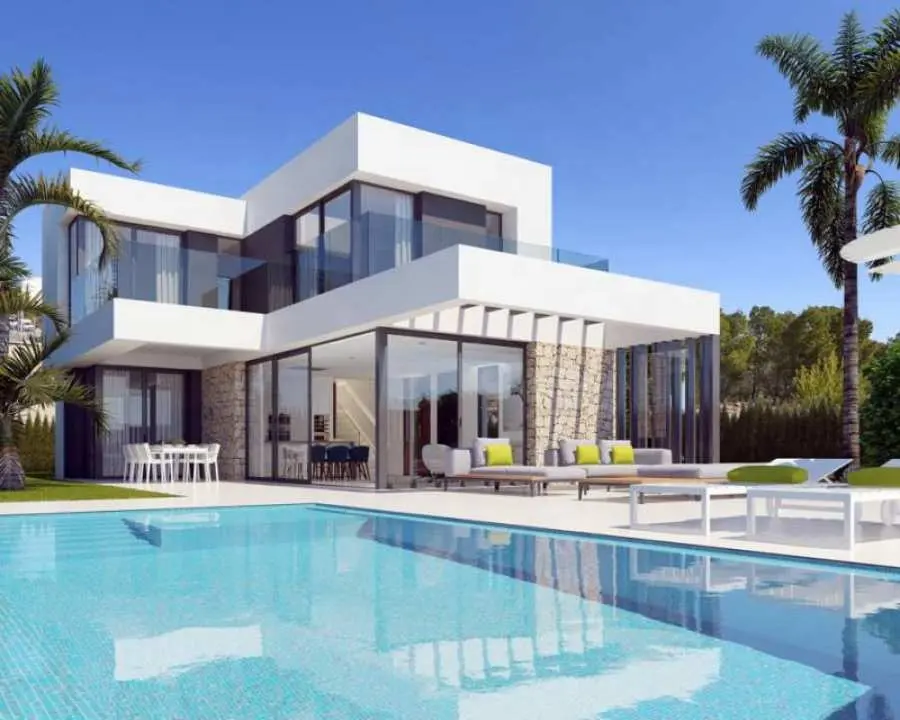 Zypern 170 m2 zweistöckige moderne Villa mit großem Pool