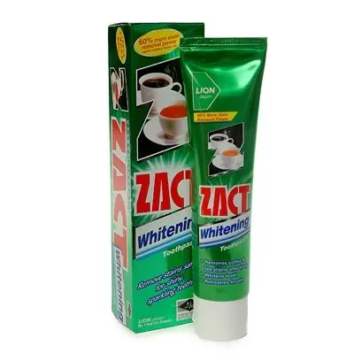 Zact Brand Natural Smell White ning Zahnpasta für Erwachsene mit ISO Halal-Zertifikat