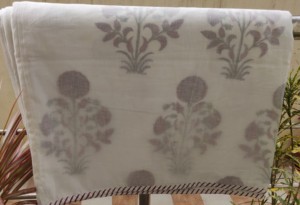 Kraliçe boyutu hint vual pamuk el bloğu baskılı AC yorgan Dohar - Product Image 2