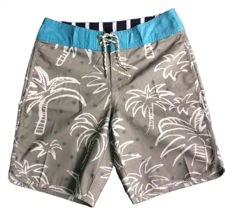 Shorts masculino para natação, shorts curtos para homens para nadar, praia, surf, praia