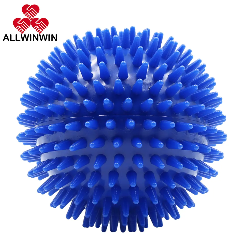 Ensemble boule de Massage avec pointes de différents diamètres, 10cm, en PVC, ALLWINWIN SMB06