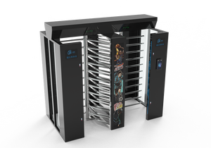Sistema di controllo pedonale del cancello girevole di altezza completa della palestra per l'accesso allo stadio con il lettore di schede sicuro del fronte - Product Image 3
