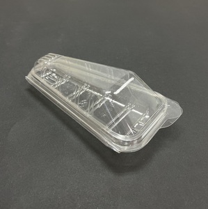 Прозрачный пластиковый прямоугольный рулон суши - Product Image 2