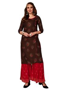 Fancy Kurti with Sharara <strong>Pakistani</strong> Style with High Quality - Product Image 6