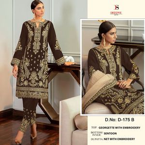 パキスタンインドのウェディングドレス刺Embroideredコレクションパーティーウェア最新スタイルの服ShalwarKameez売れ筋 - Product Image 3