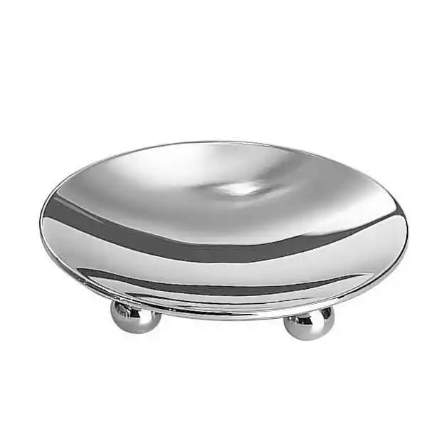 Oval Soap Dish Soap Holder for Bathroom Stainless Steel Metal Modern Painting Bathroom Decor OMEGA METALS INDIA within 7 Days