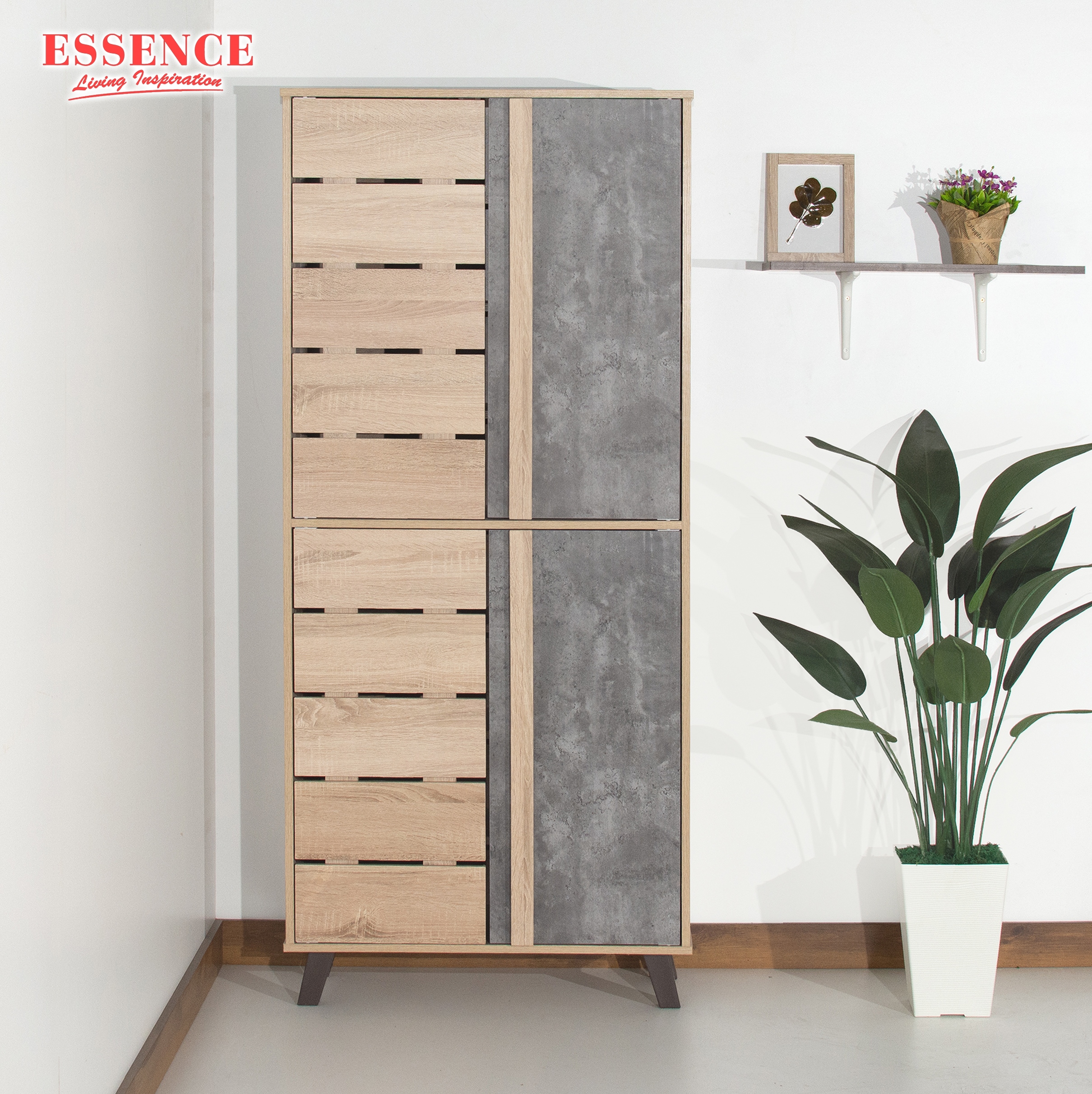 Light Somana Oak + Light Marble
