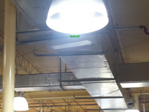 High Bay Retrofit <strong>LED</strong> Bulb <strong>150W</strong> E39/<strong>E40</strong> Base 400-500W MH/HPS Replacement Sensor Switch for AC/DC Power for Pizza Light AC/DC - Product Image 5