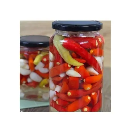 Lieferanten in Dosen Chili Eingelegte grüne Chili Satled Spicy Chilli in Jar Lieferant aus Vietnam