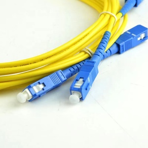 Düşük fiyat SC/FC/LC/ST/ APC UPC tek modlu 3m tek taraflı Fiber FTTH optik yama kablosu - Product Image 4