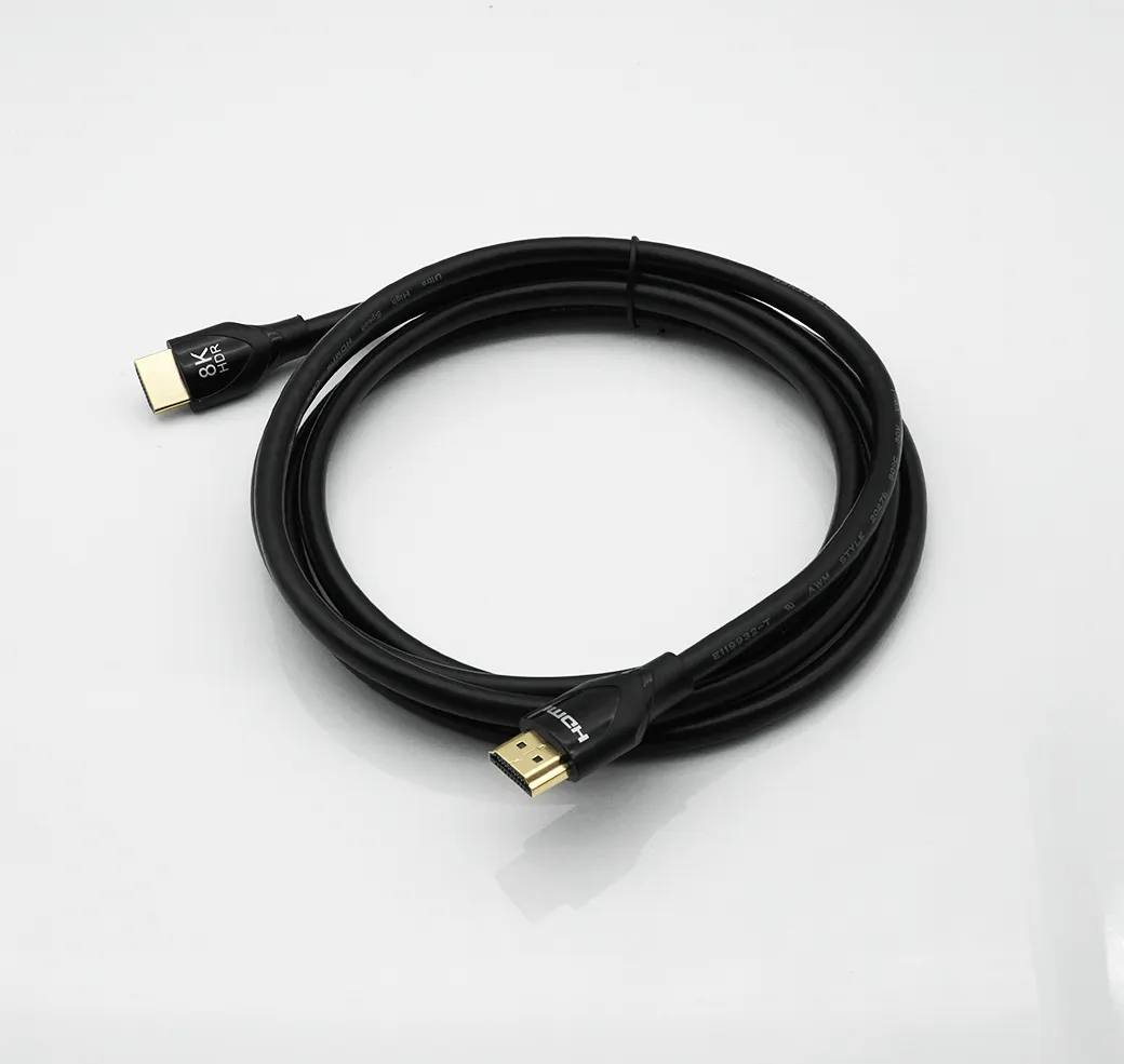UHD Video HDMI Cable 8K 60Hz HDMI 2.1 Gold-Plated Cable 3m for Video Streaming, Game Console, Monitor