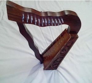 15 String bebek arp küçük arp Mini arp ile ücretsiz çanta ve dize seti - Product Image 5