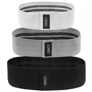 Alta calidad personalizado SGS entrenamiento elasticidad Nylon Yoga pelota tamaño ajustable SML cadera círculo banda resistencia tipo bucle - Product Image 4