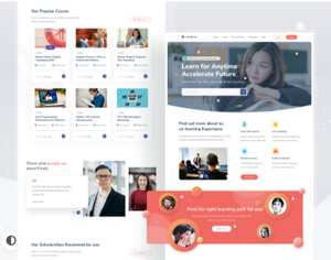 Top Kurs Buchung Website Design & Development Company | Online-Lernen und-Prüfung Webdesign