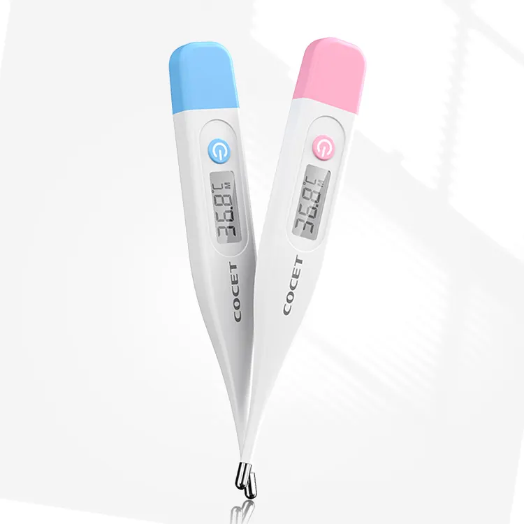 Thermomètres numériques cliniques de température de bébé de sonde orale rectale étanche de fièvre médicale d'OEM professionnel