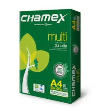 กระดาษ Chamex Papel 80gsm/ต้นฉบับบราซิล Chamex A4,กระดาษสำเนา80แกรม /Papel Resma Chamex