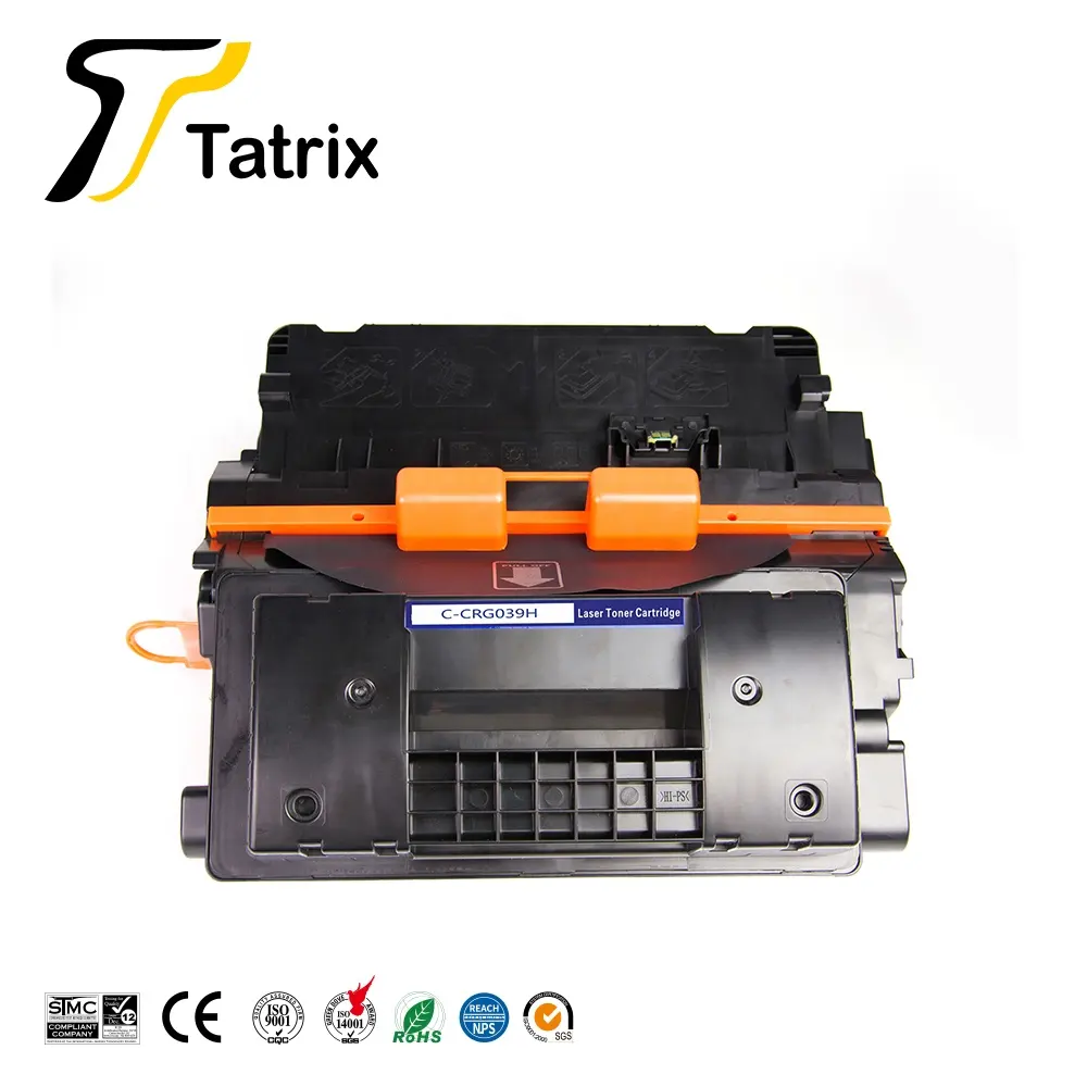 Tatrix פרימיום CRG-039 039H טונר CRG039H תואם לייזר שחור טונר מחסנית 039H CRG039H עבור Canon LBP-351x מדפסת