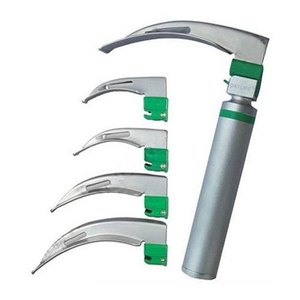 ชุดกล้องส่องตรวจกล่องเสียงแบบโค้งแข็งพร้อมไฟ <span class=keywords><strong>LED</strong></span>
