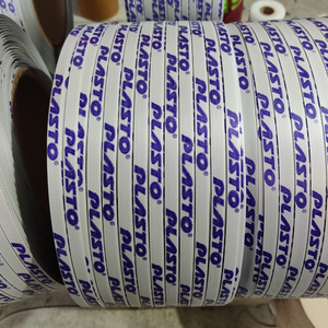 Giá bán buôn của tốt nhất bán Đỏ Polypropylene đóng đai 12 mét 15 mét Băng PP đóng đai băng máy bao bì thùng carton - Product Image 2