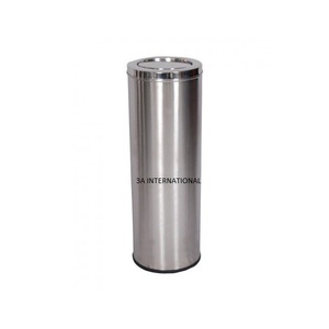 White Enameled Finished Silver Matte Finished Customized Dustbin for Hospitals and Clinic Waste Garbage <strong>Bin</strong> - Product Image 3