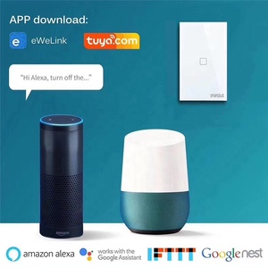 Smartdust US Glass Panel Alexa Google Home Tuya EWelink App Control Voice Remote Wall WIFI Touch Light Smart AU Dimmer <strong>Switch</strong> - Product Image 5