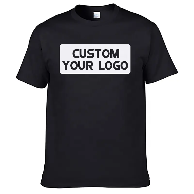 Personalizado Unisex camiseta de Alta Qualidade 100% Algodão Premium T-Shirt Personalizar a Impressão do Logotipo dos homens O-pescoço T-Shirt Em Branco