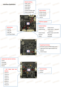 IMX585 IM H.264/MJPEG/H.265 1/1.8&quot; 6.44M-Effective Pixel Color CMOS Image Sensor IMX178 CCTV network h.265 CMOS <strong>ip</strong> <strong>camera</strong> Module - Product Image 5