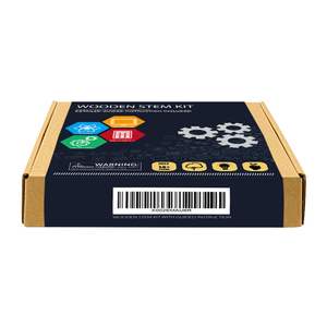 STEM Toy Make Your Own Popular Wooden Train Engine DIY <strong>Model</strong> Building <strong>Kits</strong> - Product Image 6