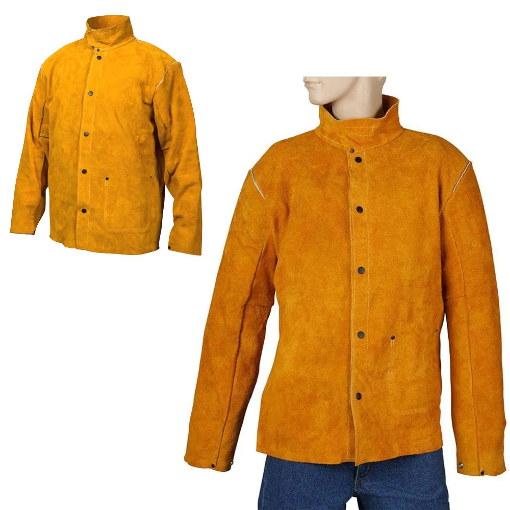 Ropa de soldadura ignífuga, pantalones, chaqueta, ropa para protección de soldadura