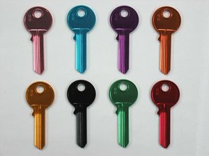 Titanium <strong>Key</strong> Ultralight Unbendable Colours <strong>Key</strong> Blank UNI3 <strong>Key</strong> Blank for UNION Lock