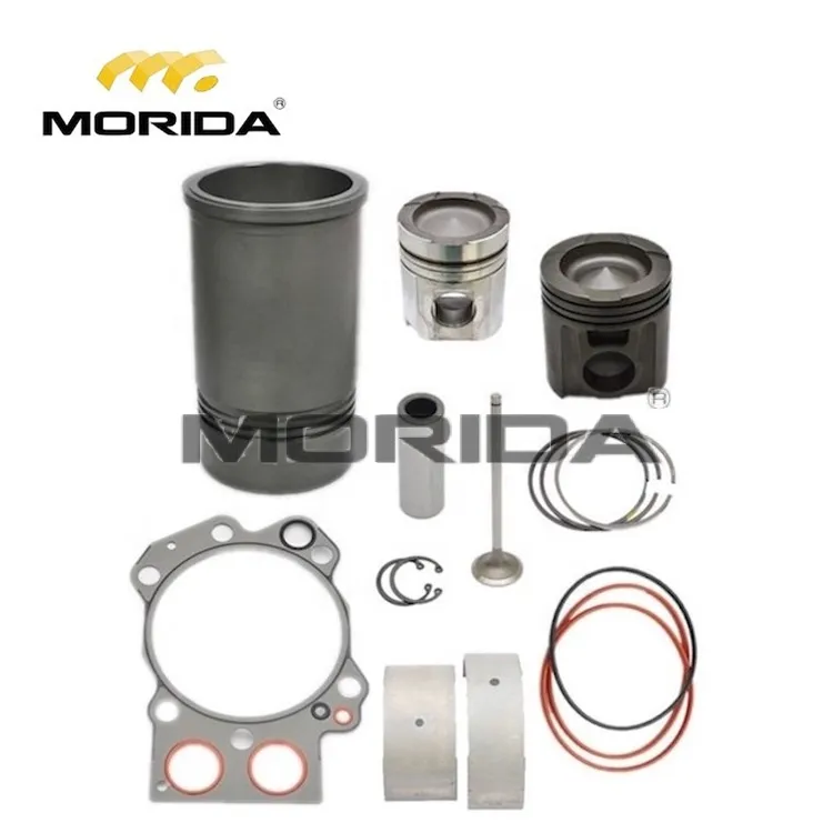 Kit de piston de moteur diesel pour moteur diesel, ensemble pour KOMATSU, S6D170