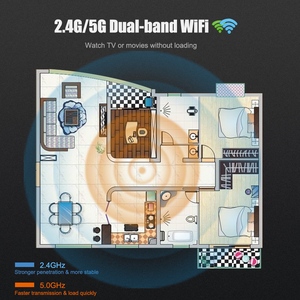 Acemax MECOOL K7 Amlogic S905X2混合电视盒支持DVB S2 T2 DVB C 4G RAM 64G ROM - Product Image 6