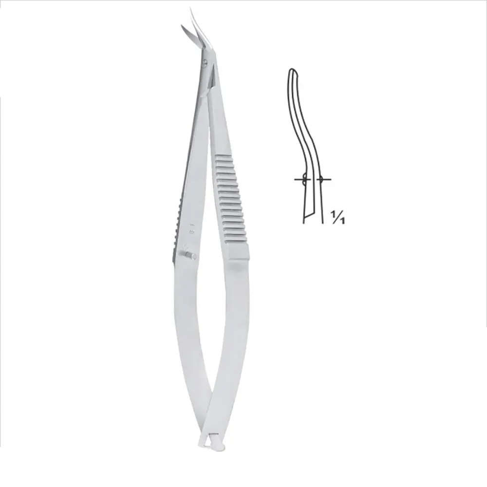 Multifunktions-Feder schere aus Edelstahl Mikro chirurgische Feder implantat Medizinische Noyes-Scheren naht