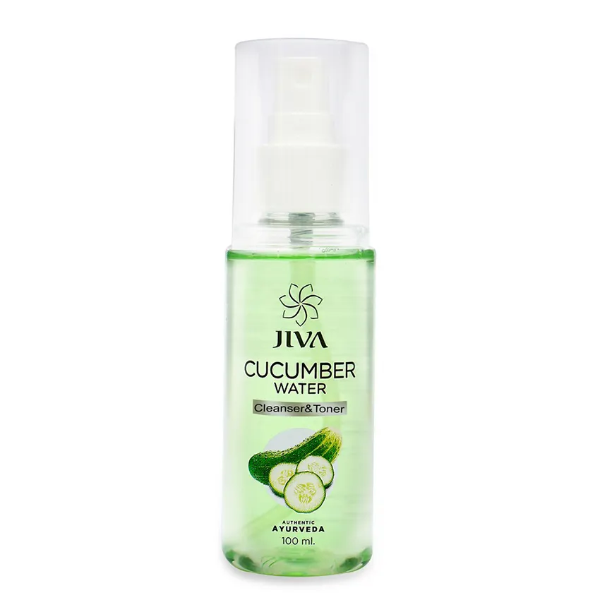 Jiva Ayurveda CUCUMBER WATER- tonedスキン、バルクスキントナーサプライヤーインド。