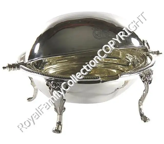 Sheffield Silver Classical English Style Dinner Butler Luxury Metal Table for Home Decor High Quality Royal Family Restaurants