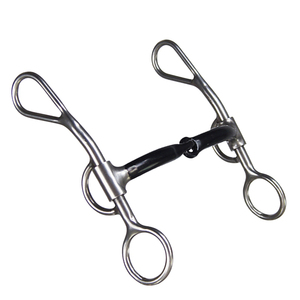 Ngựa Đen Ngọt Sắt Kết Hợp Shank Bits Coronet Argentina Snaffle Bit Ngựa Tack Và Bits - Product Image 4