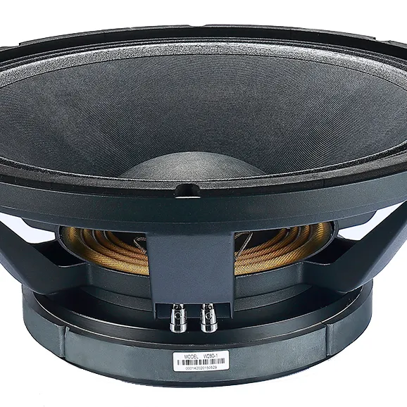 Subwoofer 8 ohms profissional, alto-falante potente de 2400 w aes 18