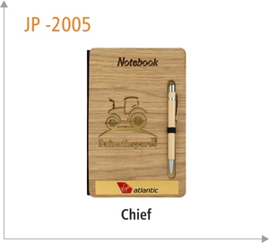 Cuaderno diario de tapa dura en relieve 3D diseño personalizado con calculadora y bolígrafo juego de regalo para empleados para Navidad