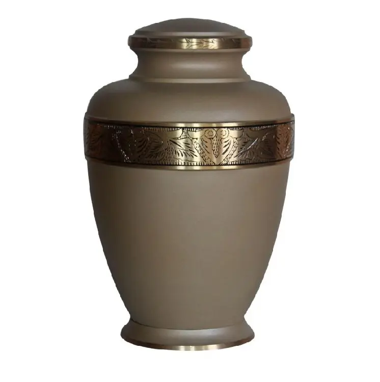 Urna de cremación para cenizas y decoración del hogar, recuerdo de Metal personalizado de buena calidad