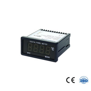 CONOTEC-medidor de Panel Digital M200, indicador de temperatura, corrección de la temperatura actual Sensor NTC, dispositivo con pantalla LED de 7 segmentos - Product Image 3